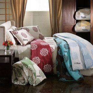 Milena 3-piece Reversible Duvet Cover Set