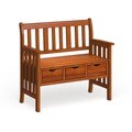 Country Garden Storage Bench