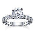 14k White Gold 3 1/6ct TDW Diamond Engagement Ring (G-H, SI1-SI2)
