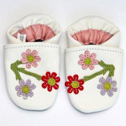 Baby Pie Cherry Blossom Leather Girl's Shoes