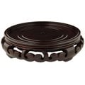 Wooden Carved Rosewood Pedestal Stand (China)