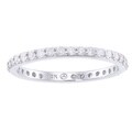 Beverly Hills Charm 14k White Gold 1/2ct TDW Diamond Eternity Band