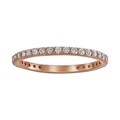 Beverly Hills Charm 10k Gold 1/2ct TDW Diamond Eternity Band (H-I, I2-I3)