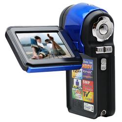 SVP HDDV2200 5MP Blue Digital Camcorder with 4GB SDHC Memory Card