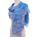 Silk 'Heavenly Blossoms' Scarf (Indonesia)