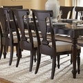 ETHAN HOME Clara Elegance Cherry Side Chair (Set of 2)