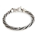 Sterling Silver Men's 'Courage' Bracelet (Indonesia)