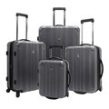 Traveler's Choice TC5800 New Luxembourg 4-piece Hardshell Spinner Luggage Set