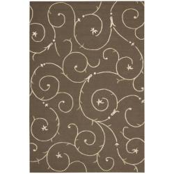 Cambria Brown Wool Blend Rug (8' x 10')