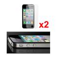 Premium Anti-fingerprint iPhone 4/ 4S Screen Protector (Pack of 2)