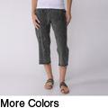 California Bloom Women's French Terry Cropped Pants