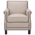 Safavieh Mansfield Beige Club Chair