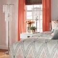 ETHAN HOME Crystal Rain 3-light Chrome Crystal Floor Lamp