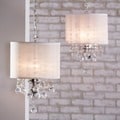 ETHAN HOME Silver Mist Crystal Chandelier
