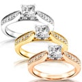 14k White Gold 5/8ct TDW Diamond Engagement Ring (H-I, I1-I2)