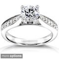14k White Gold 1 1/6ct TDW Diamond Engagement Ring (H-I, I1-I2)