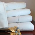 Egyptian Cotton Sateen Solid 600 Thread Count Queen/ King-size Sheet Set