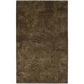 Handmade Soho Fall Brown New Zealand Wool Rug (3'6 x 5'6')