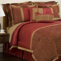 Lush Decor Red/ Gold Geometrica Gala 8-piece Comforter Set