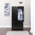 Juvenile Wardrobe with Three Drawers (3 Finishes)