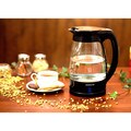 Ovente White Glass 1.7-liter Cord-Free Electric Kettle