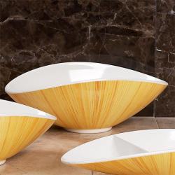 Impulse! Splash Oranica Large Coupe Bowls (Case of 48)