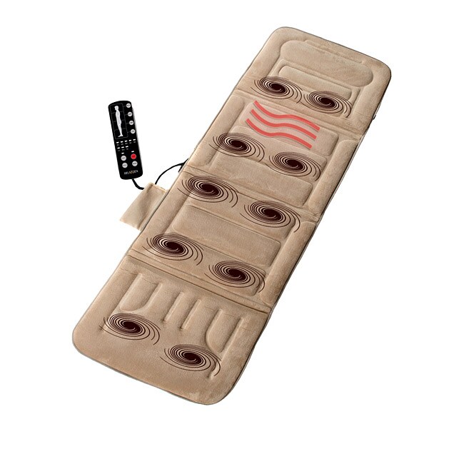 Comfort Products 10 Motor Heated Massage Mat Overstock Shopping Big 7504