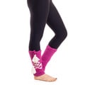 Hand-knit Women's Skeleton Legwarmer (Nepal)