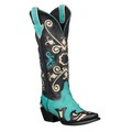 Lane Boots Women's Black 'Margaret' Cowboy Boots