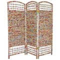 Recycled Magazine 4-foot Tall Room Divider (China)