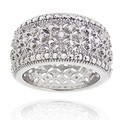 DB Designs Rhodium-plated 1/4ct TDW Diamond Band