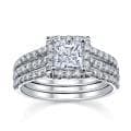 18k White Gold 1ct TDW Diamond Engagement Ring (I, SI3)