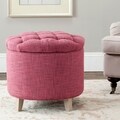 Safavieh Rose Reims Rose Storage Ottoman