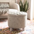 Safavieh Reims Heather Grey Storage Ottoman