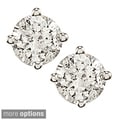 14k Gold 1/2ct or 2ct TDW Round Diamond Stud Earrings (G-H, SII-SI2)