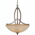 Triarch International 'Olympian' 4-light Torch Bronze Pendant