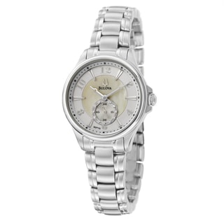 Bulova Women's Stainless Steel Round Watch