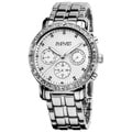 August Steiner Women's Swiss Quartz Multifunction Crystal Watch