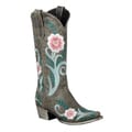 Lane Boots Women's 'Ashlee' Brown Leather Cowboy Boots