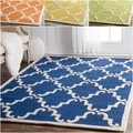 Handmade Luna Marrakesh Trellis Wool Rug (5' x 8')