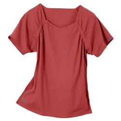 IguanaMed Sweetheart 2-pocket Tamarillo Top