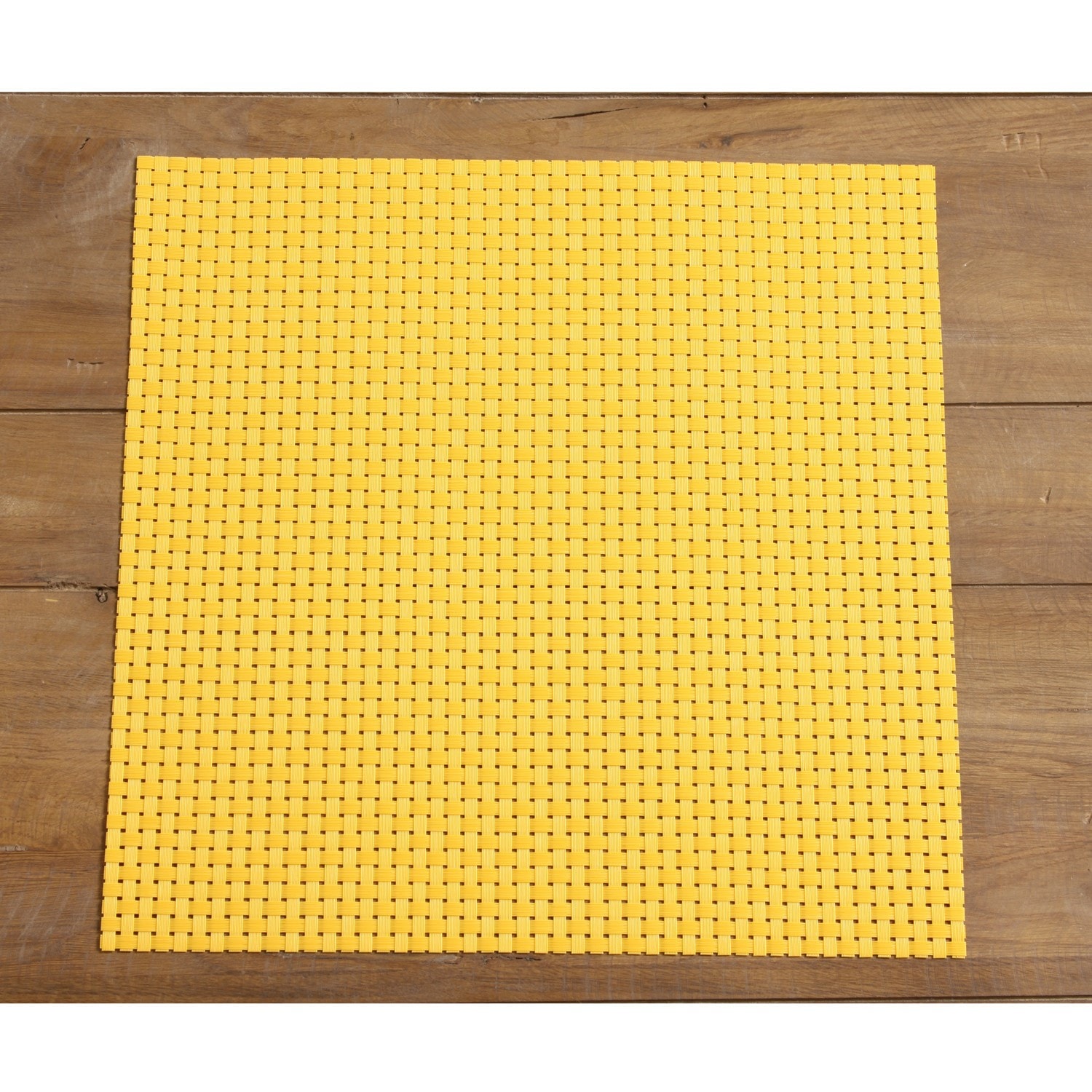 Bistro 14inch Yellow Square Placemats (Set of 4) Overstock™ Shopping