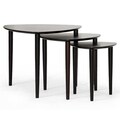 Griffith Dark Brown Mid-Century Modern Nesting Table Set