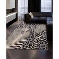 Summerfield Beige Abstract Rug (5'3 x 7'5)