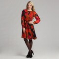 Calvin Klein Women's Size 10 Floral Printed Chiffon Dress