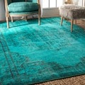 Vintage Inspired Overdyed Rug (5' x 8')