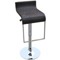 Rattan LEM Piston Bar Stool