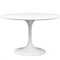 Eero Saarinen Style White 40-inch Tulip Dining Table