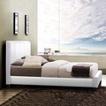 ETHAN HOME Castilian White Upholstery Full-size Bed