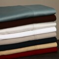 Egyptian Cotton Sateen 410 Thread Count Solid Sheet Set